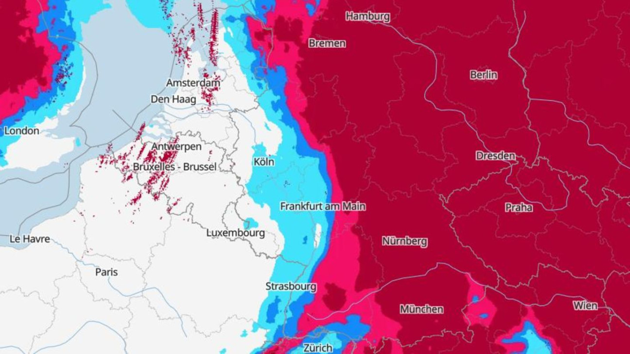 image.title Warnung vor Gewitter: Karten zeigen, wo heute Unwetter aufziehen  image